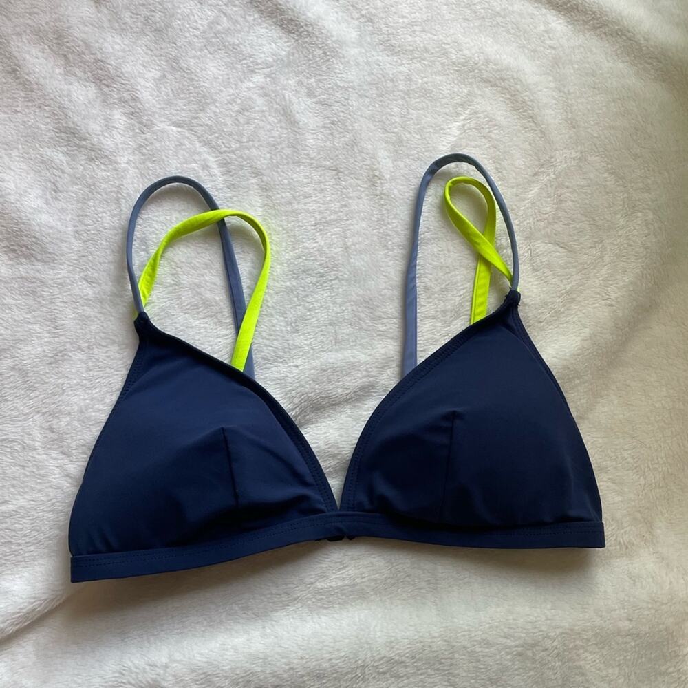 Flagpole Blue Estelle Bikini Top